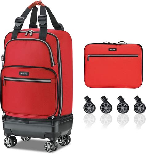 Buy <b>VERAGE</b> Windsor PC Luggage with Aluminum Frame, Hardside Suitcase with spinner wheels, White, Carry-On 20-Inch and other Carry-Ons at Amazon. . Verage bags price